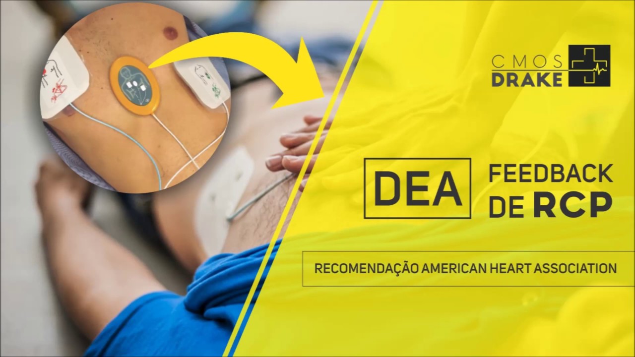 Reanimação cardiopulmonar: mais segurança com o Dispositivo de Feedback RCP DEA CMOS DRAKE