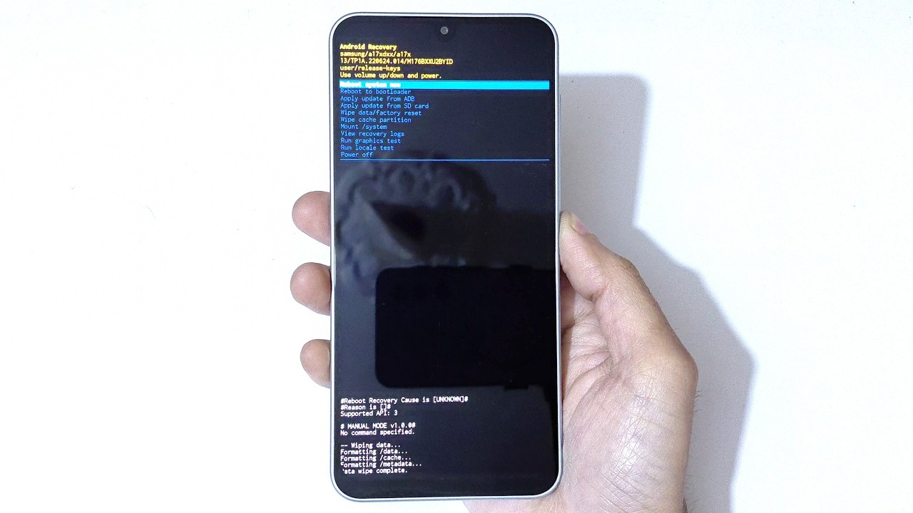 How to Hard Reset Samsung Galaxy M17 5G - Forgotten Password/Factory Reset