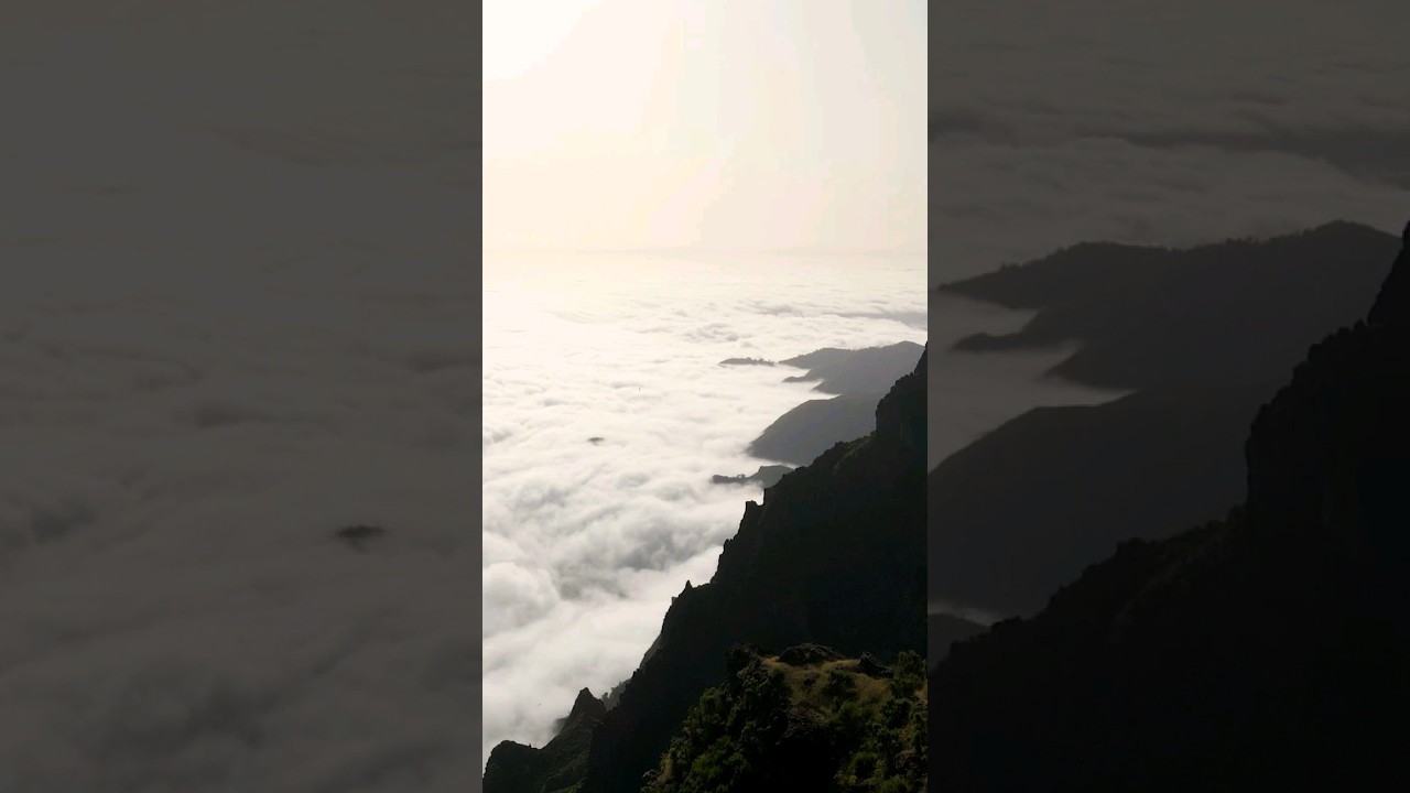 🌄 Explore the breathtaking beauty of Pico do Arieiro! 🏔️#PicoDoArieiro #MountainAdventure