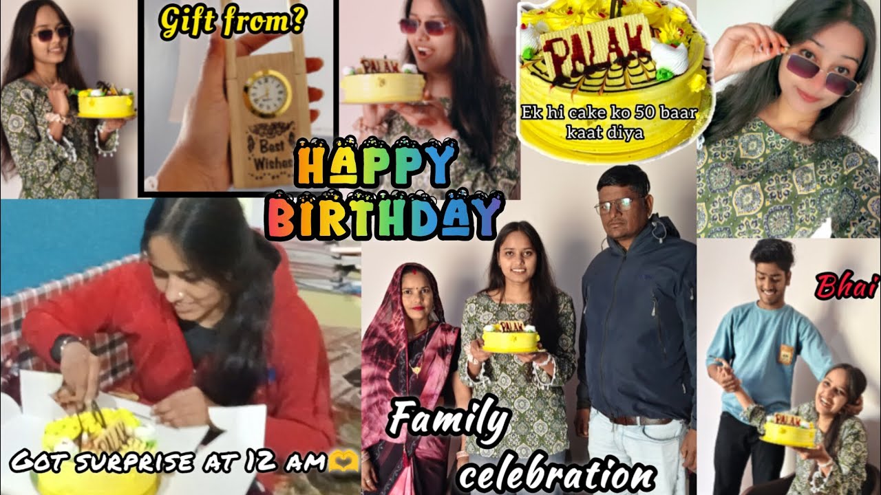 My Birthday vlog🎂Ek hi cake ko 50 brr kaat diya😂