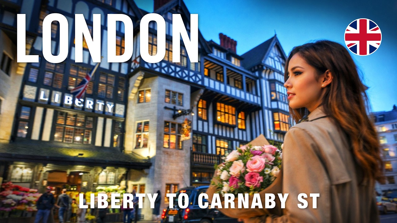When London Lights Up: Carnaby St Evening Vibes & City Life
