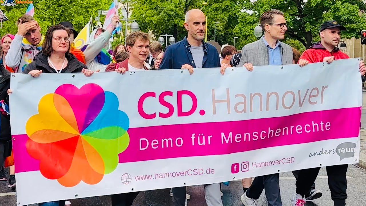 CSD-Demonstration & Straßenfest in Hannover 2025