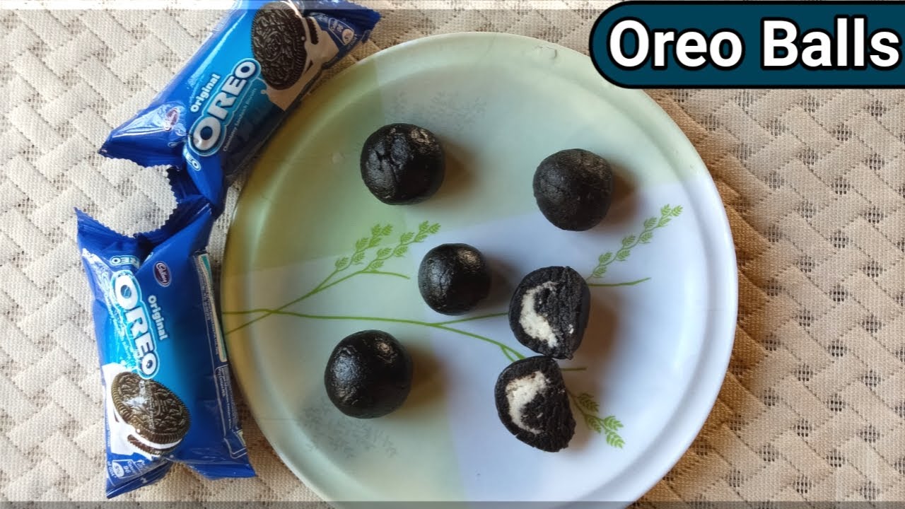 How To Make Oreo Balls Recipe | No Bake Stuffed Oreo Balls | Oreo Balls Recipe Without Chocolate