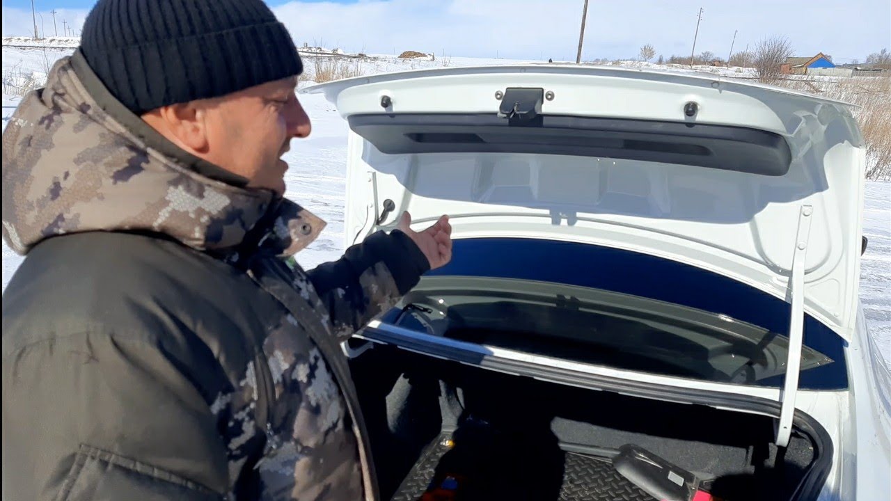 авто открывание багажника поло седан