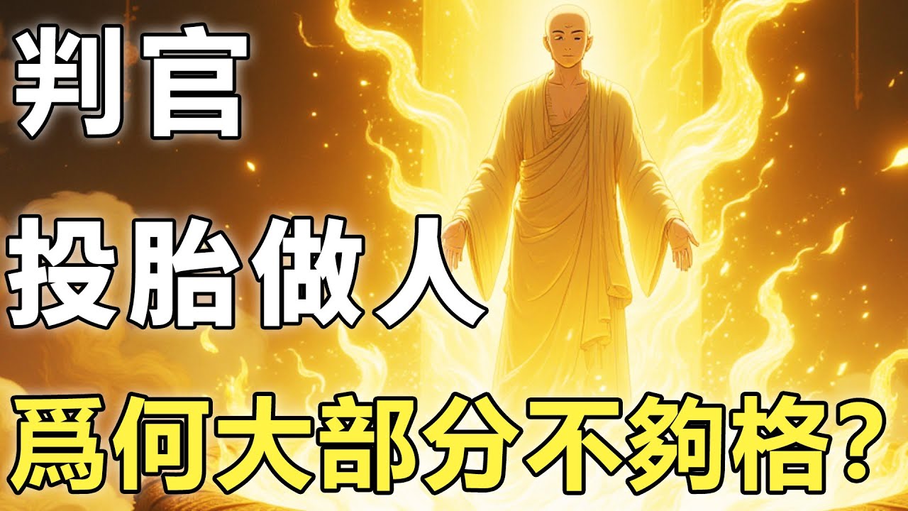 别以为投胎做人很容易！判官说：得有此数的功德？大部分人根本不够格！【轮回|因果|佛学】