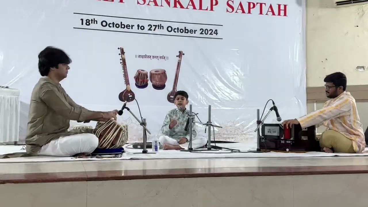 Yaad piya ki aaye || Nishant gupta || Saptak festival