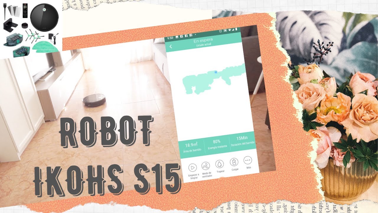 ECONOMICO ROBOT ASPIRADOR IKOHS