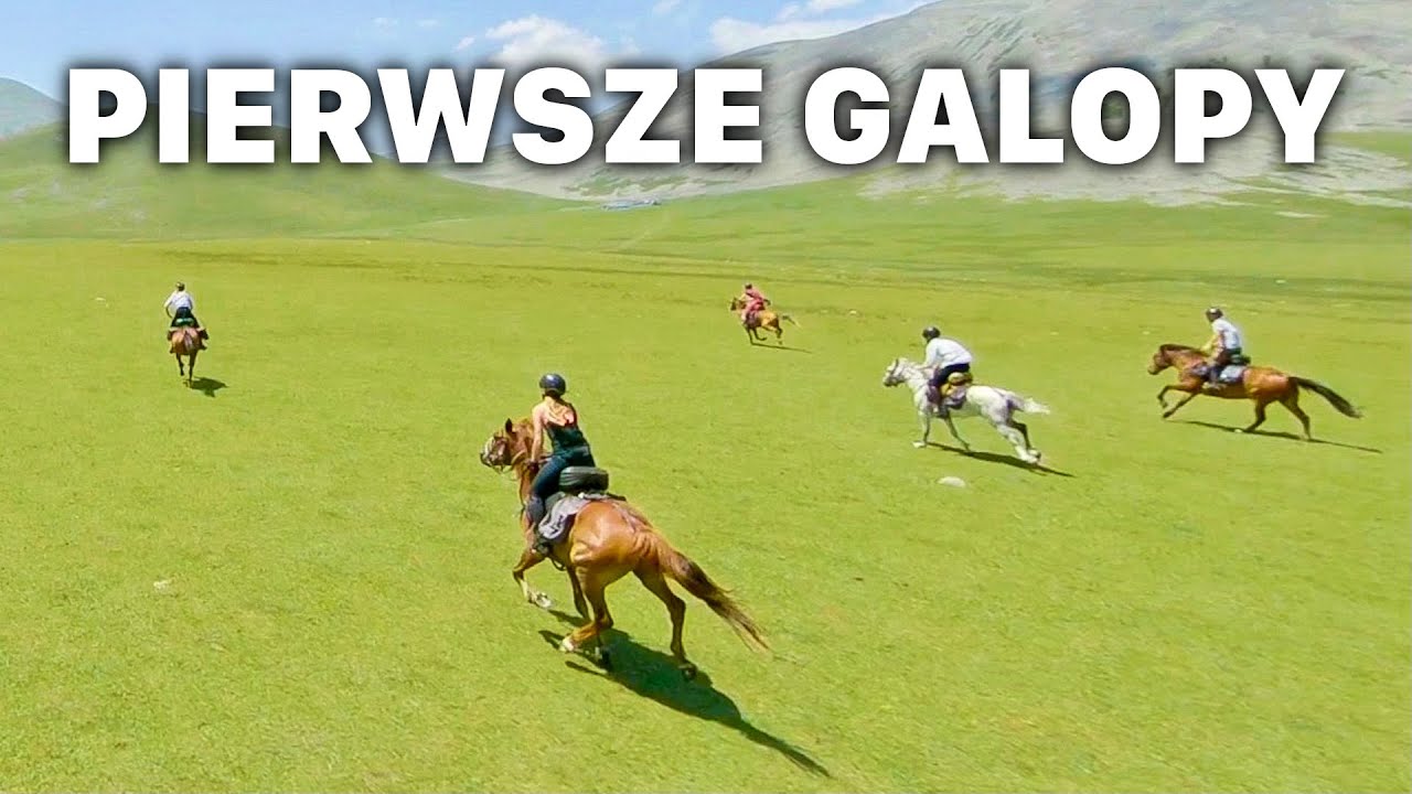 PIERWSZE GALOPY POD WULKANAMI 🐴💨