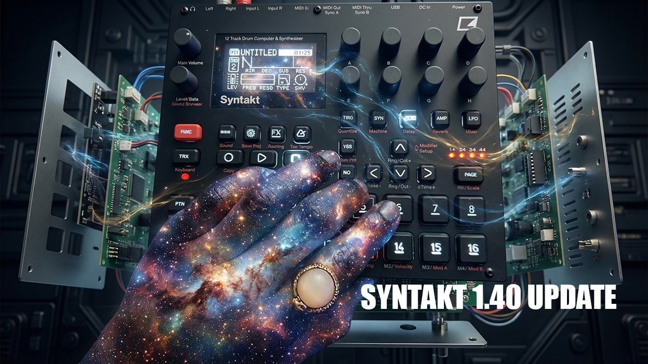 Syntakt 1 40 update | Drum n Bass