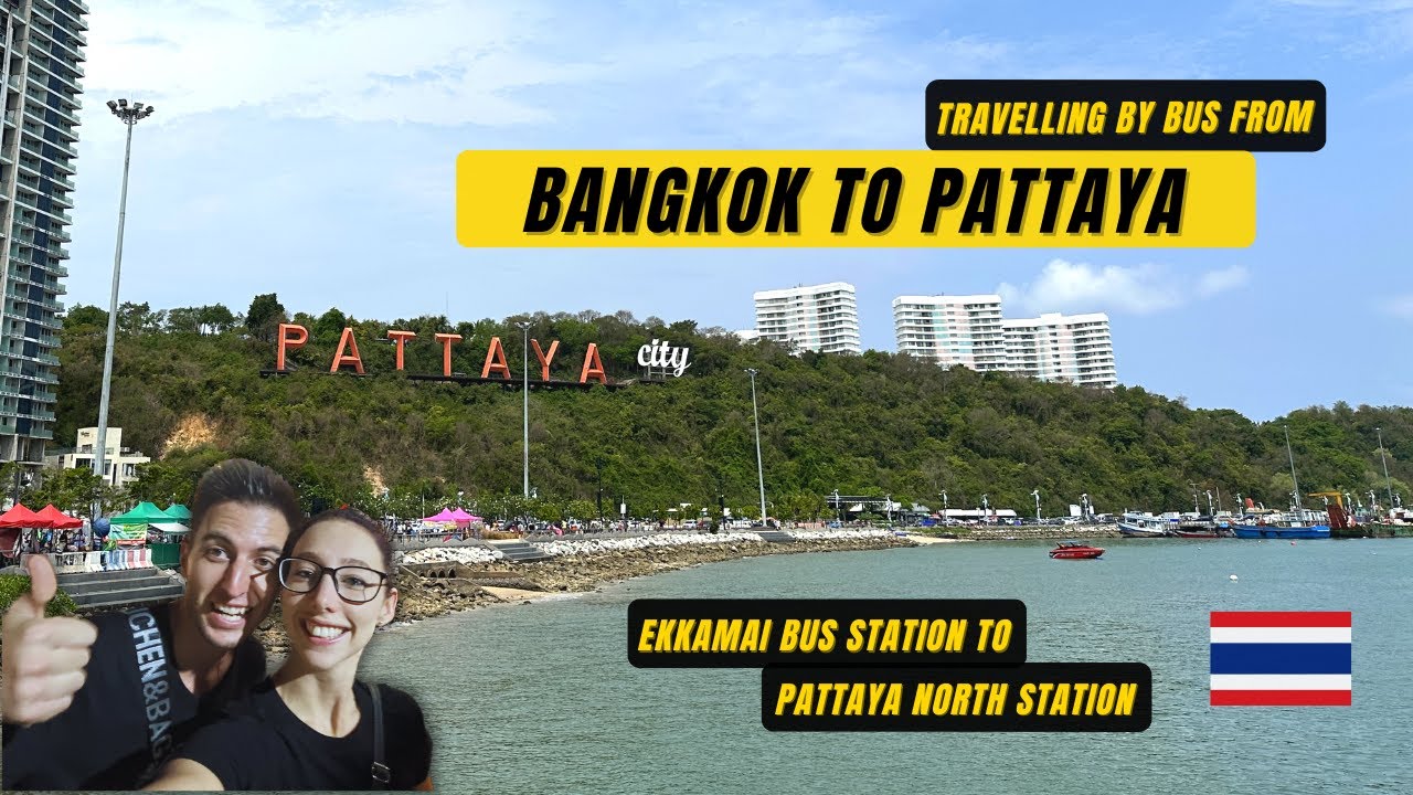 Travelling from Bangkok to Pattaya 🚌 | Travel Vlog | South African Youtubers