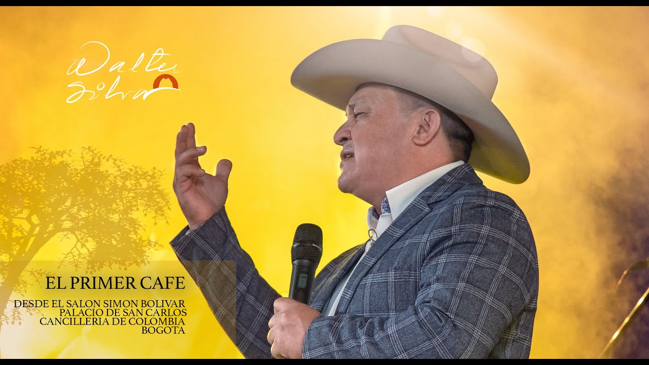 EL PRIMER CAFÉ - WALTER SILVA- SALÓN SIMÓN BOLIVAR-PALACIO DE SAN CARLOS -CANCILLERIA DE COLOMBIA-