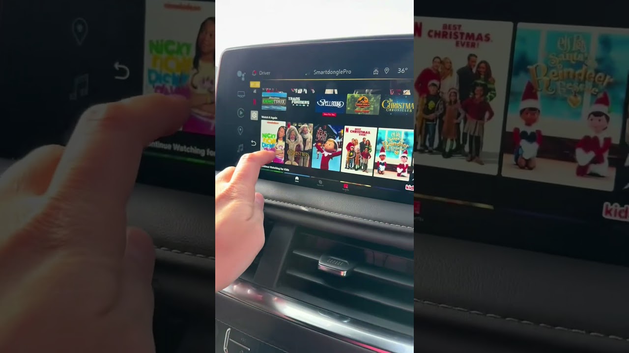 Must-Have Car DVD Player for Movie Lovers! #fok #tv #dvd #netflix #youtube