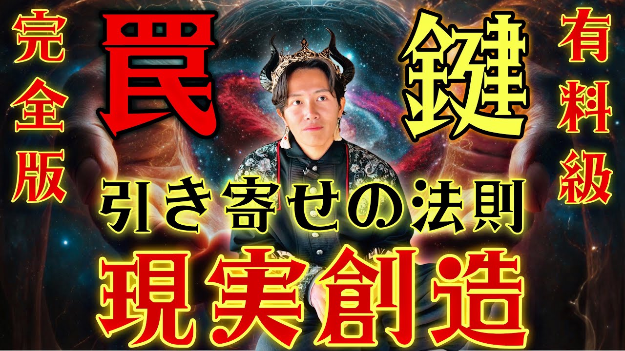 【有料級】これ以上の答えはない！これだけ観ればOK！現実創造と引き寄せの法則の真相と仕組み！あとは言い訳せず実践していくだけ🔥