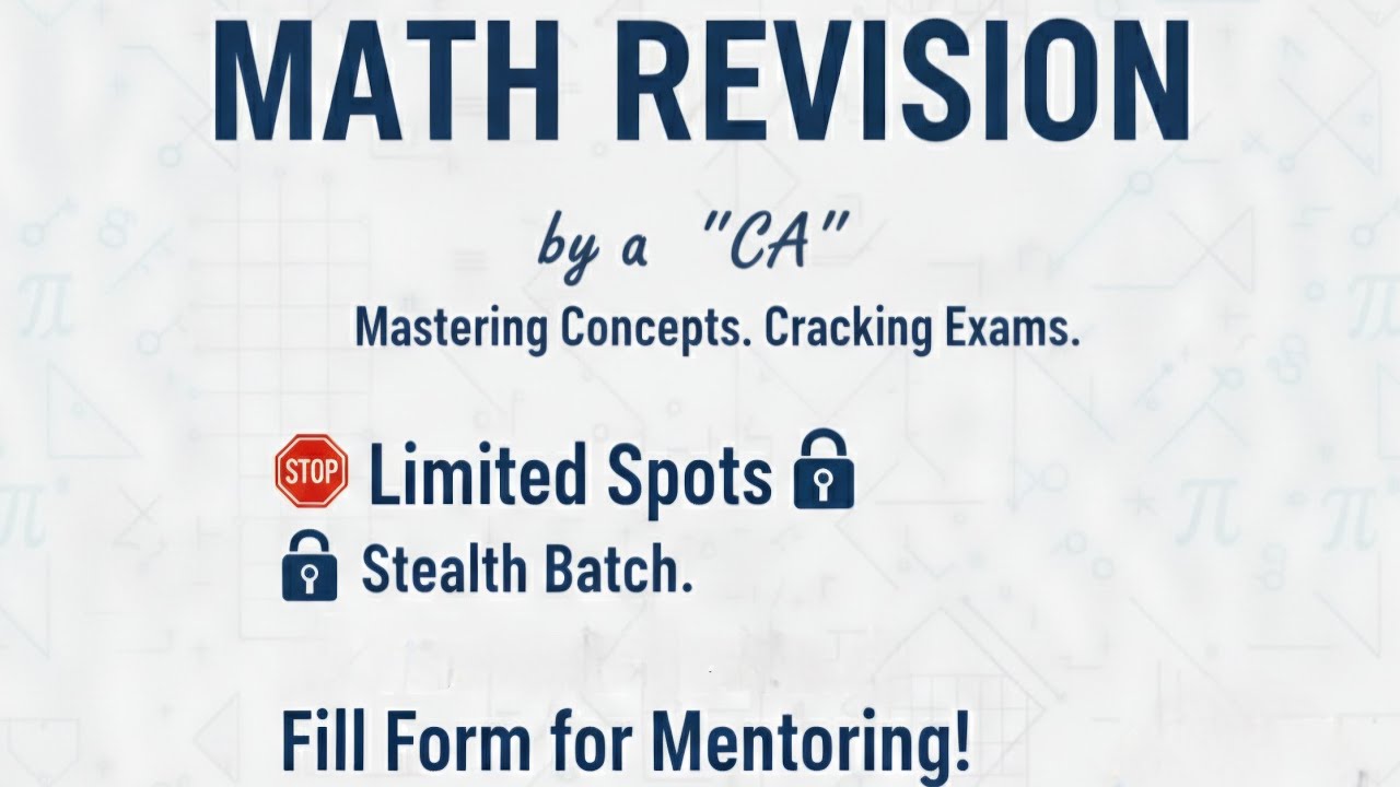 ICSE 9 Maths: 8 SUMS, 16 MINS, CA LOGIC | Trigonometrical Ratios of Standard Angles Revision