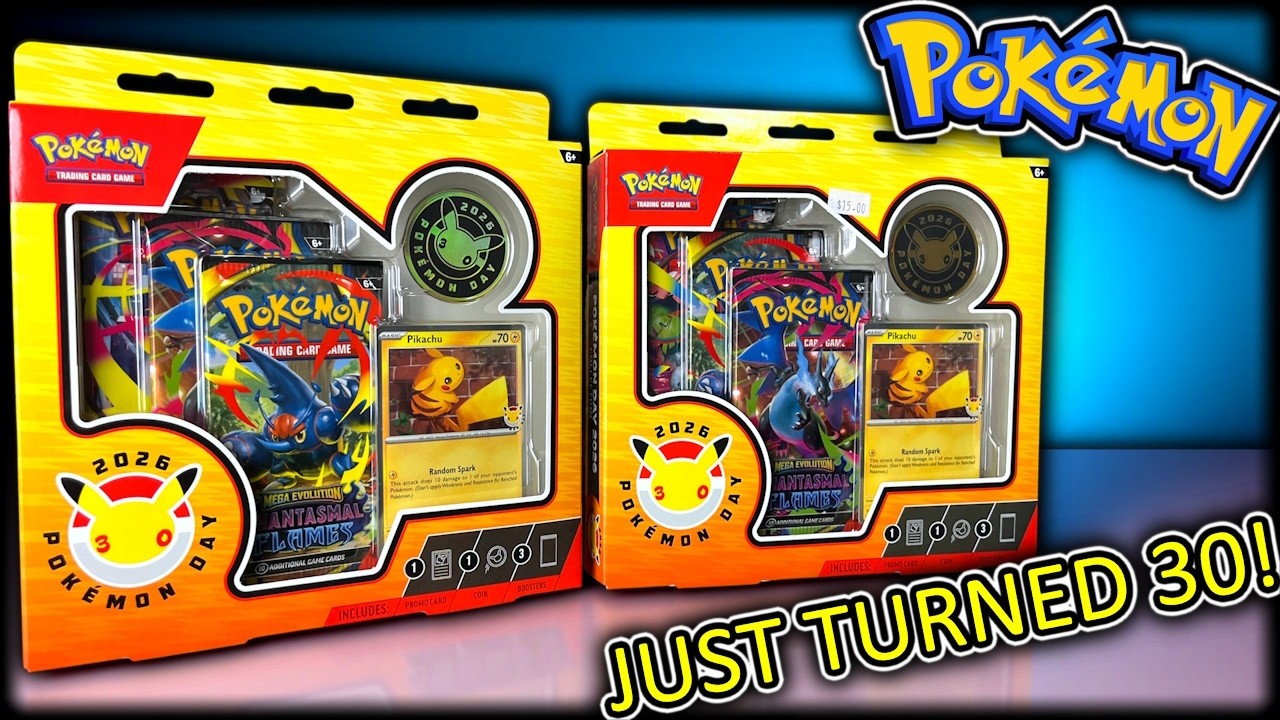 Pok&eacute;mon Just Turned 30! - Let's Open Some Pok&eacute;mon Day 2026 Boxes!