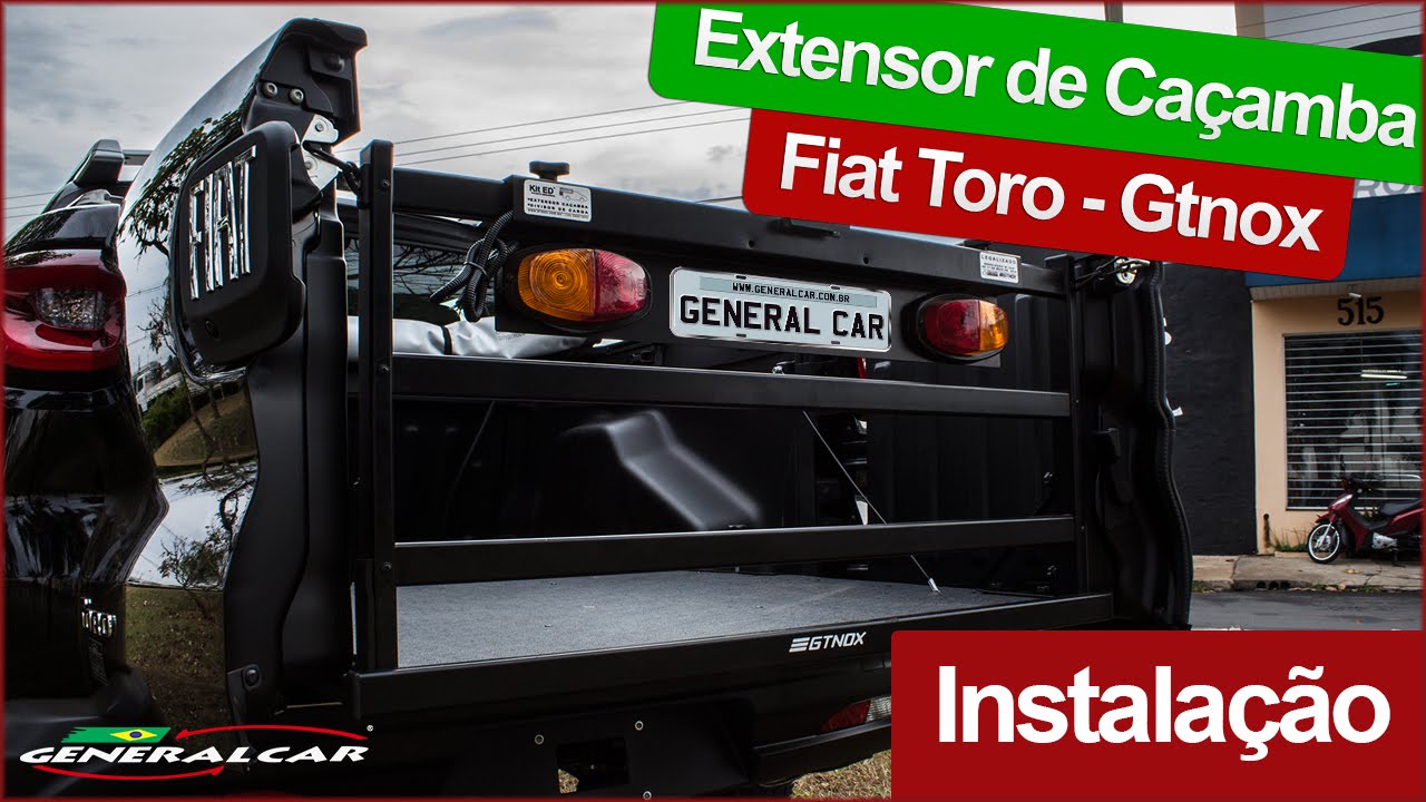 Extensor de Caçamba para Fiat Toro como Instalar - General Car