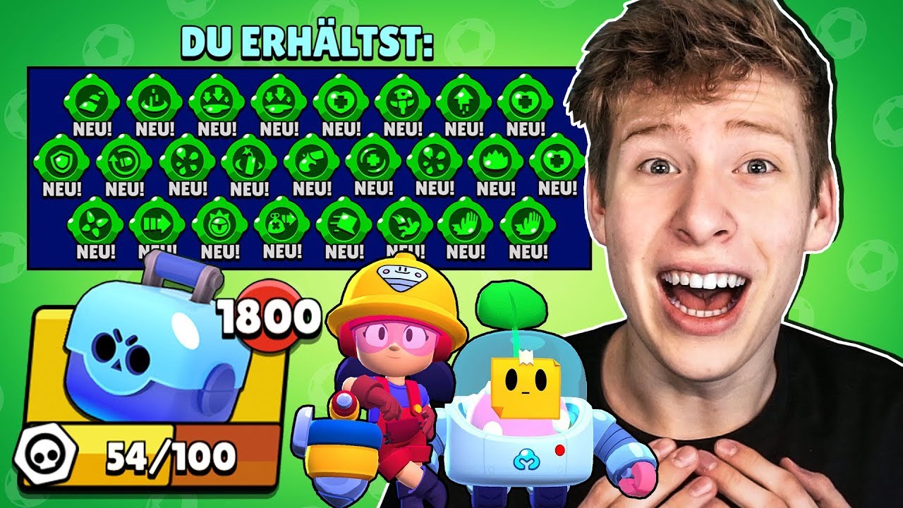 PUUKI ÖFFNET 1800x BRAWL BOX und zieht ALLE GADGETS! • Brawl Stars deutsch