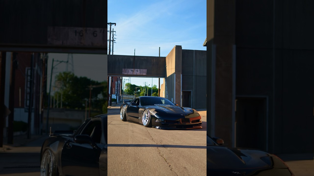 QUIET #lucidaperture #baggedfrc #bagged #c5 #corvette #carbon #shorts #slammed #airride #usa 🎥