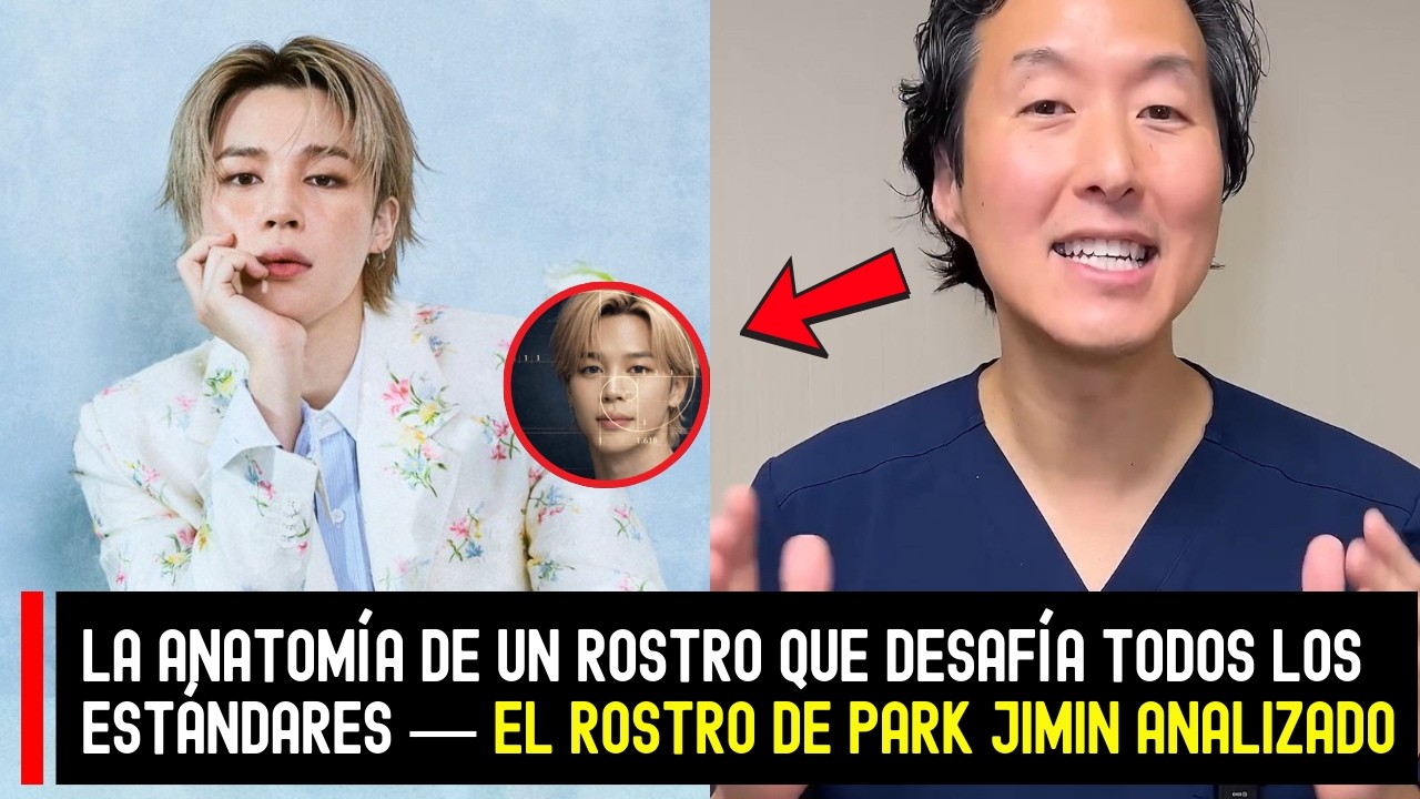 La anatomía de un rostro que desafía todos los estándares — El rostro de Park Jimin analizado #BTS