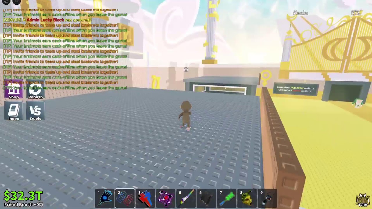 Trading in SAB with Viewers.