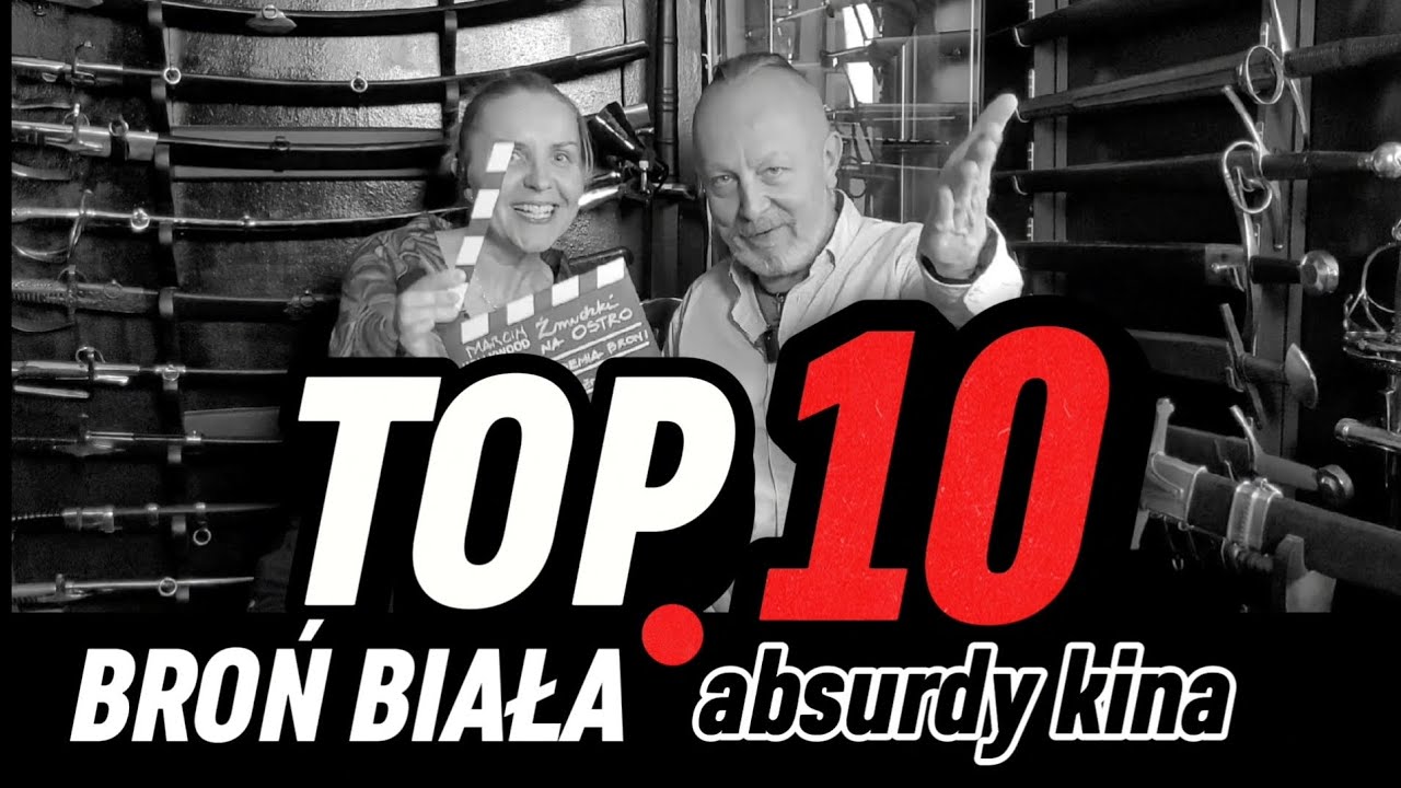 Top10 BROŃ BIAŁA 🔴 absurdy kina #szermierka #fencing #Żmudzki na OSTRO