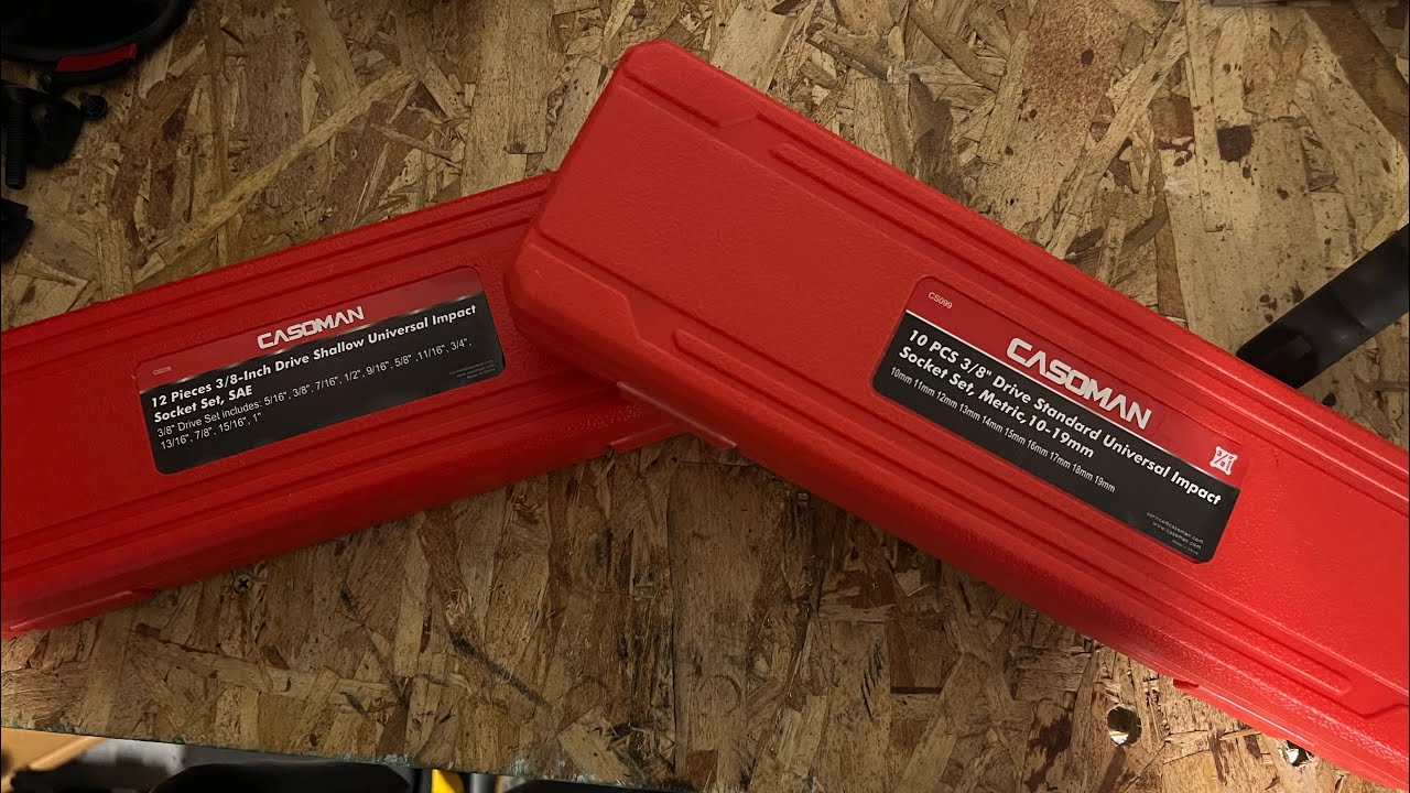 Casoman 3//8 drive Universal Impact Socket Unboxing and Review
