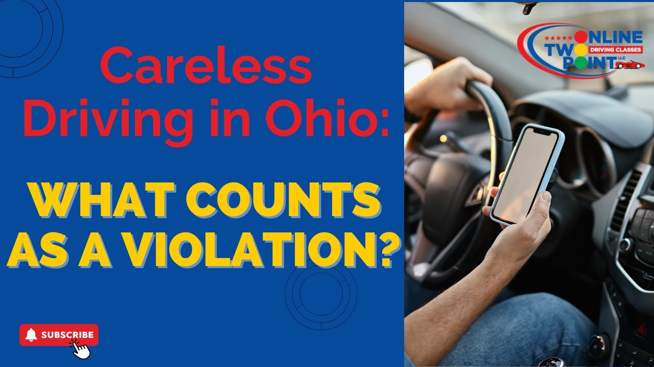 Careless Driving in Ohio: What Counts as a Violation