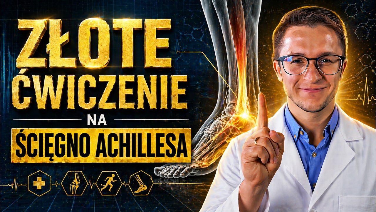 [SKUTECZNE] Jedno Ćwiczenie na Ból Ścięgna Achillesa dla Biegaczy