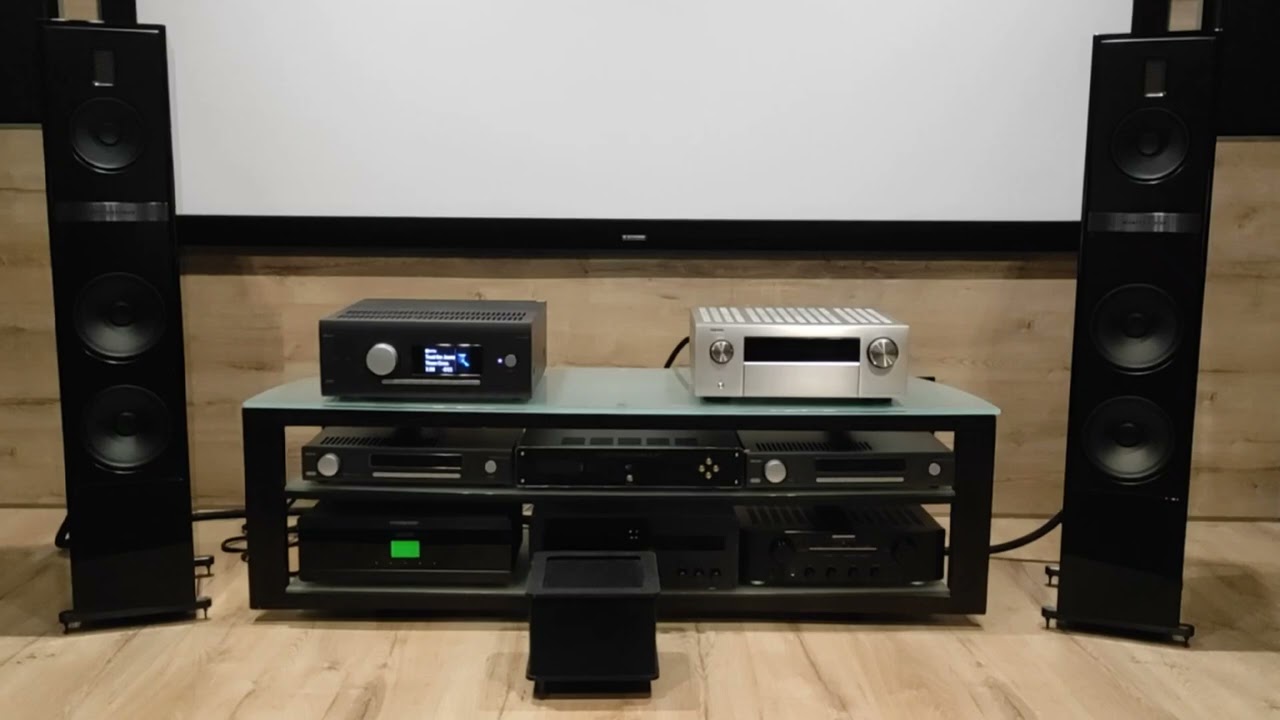 Arcam AVR 30 (stereo mode) & Martin Logan Motion 60XTi
