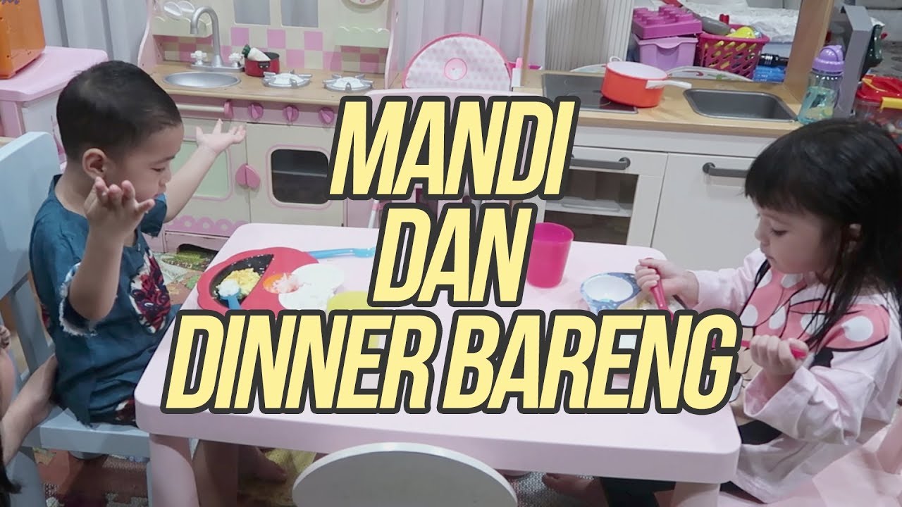 RAFATHAR GEMPI MANDI & DINNER BARENG #DAILYRAFATHAR