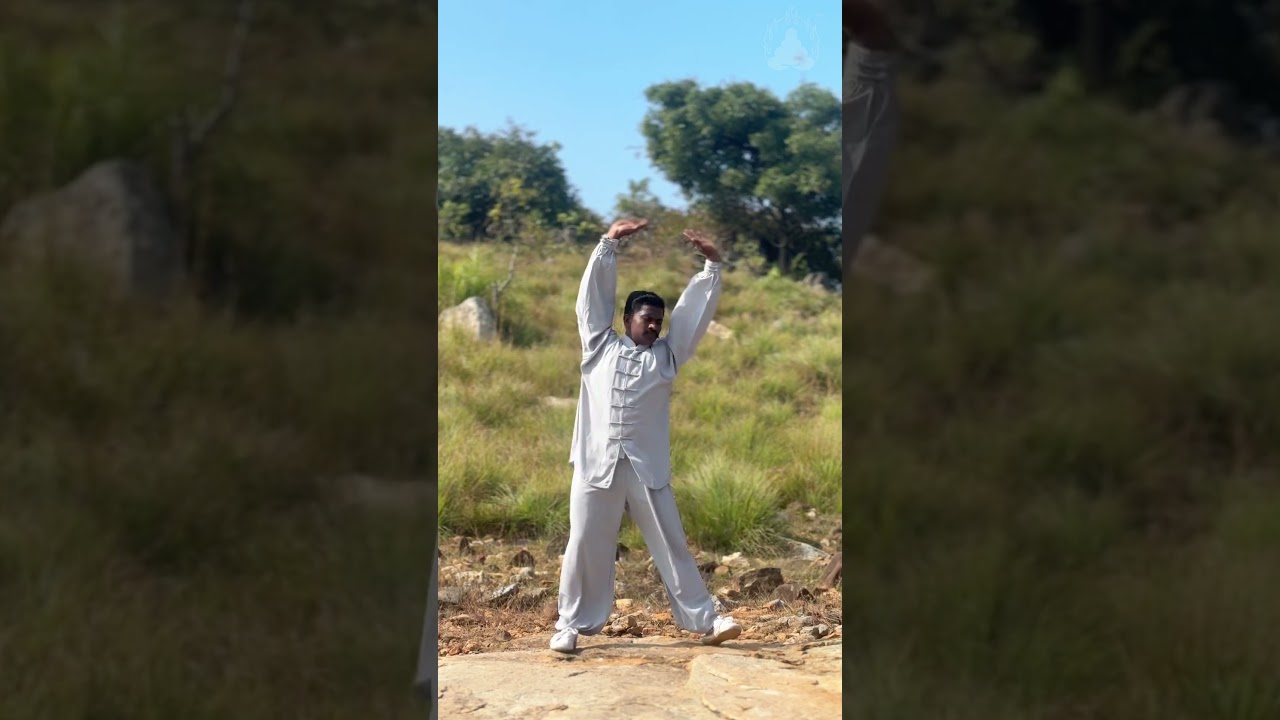Tai Chi Qi Gong warmup p2 #qigongindia #qigongtamilnadu #breathingexercises #qigongonlinetraining