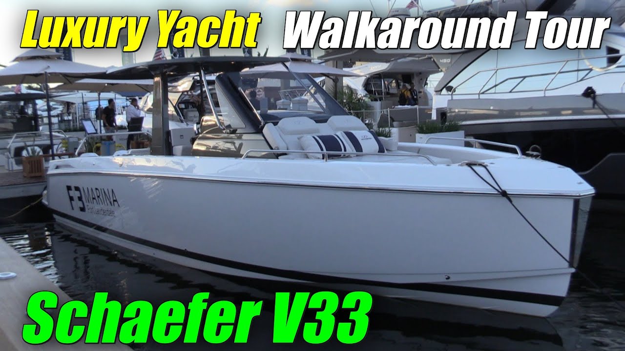 Made in Brazil ! 2023 Schaefer V33 Luxury Boat
