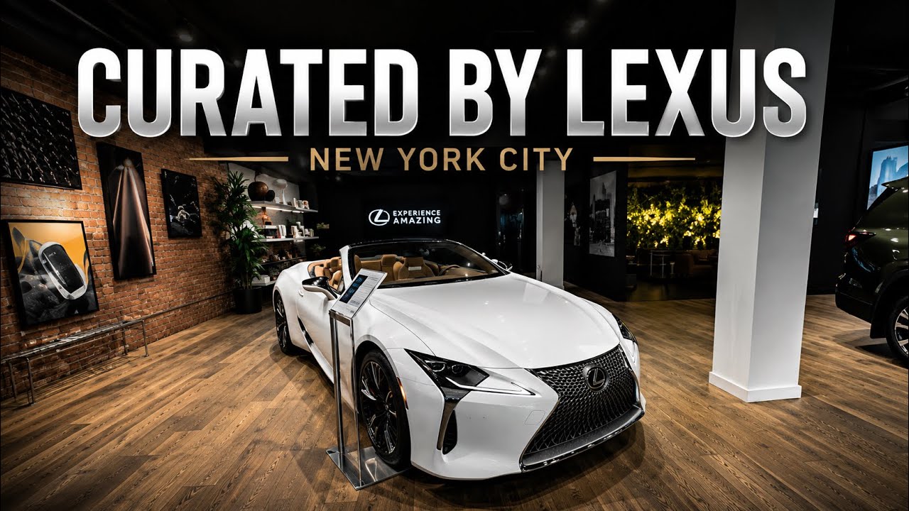 2025 Lexus LC 500 Convertible | Curated by Lexus | New York City