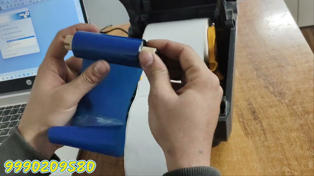 ZEBRA ZD230 Desktop Barcode Printer - Complete Review with Media Loading and Testing #zebra 