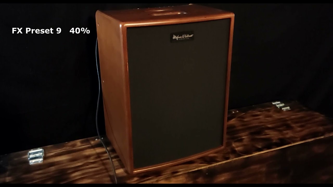 Hughes & Kettner Era 2 - FX Preset 16 - reverb dealey chorus acoustic amplifier test