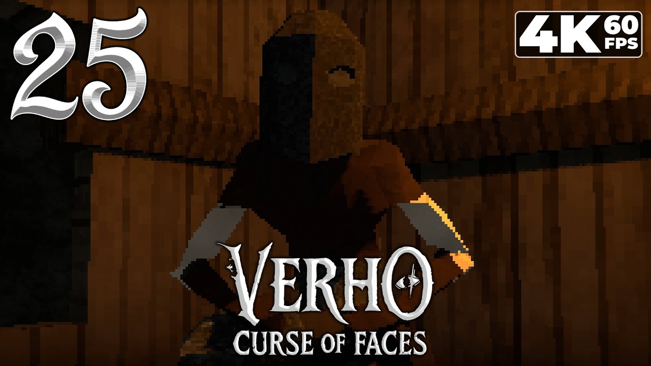 Verho: Curse of Faces (PC) - 4K60 Walkthrough Part 25 - Maskless Village