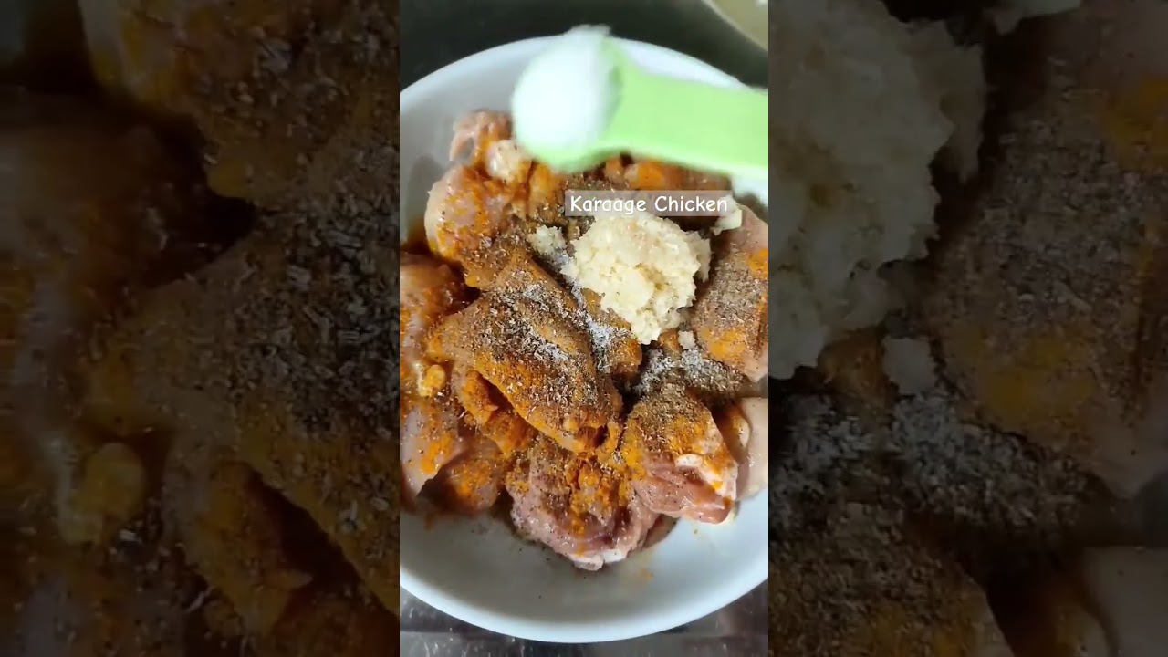 AYAM KAARAGE Japanese Fried Chicken #shorts #karaage #japanesefood #olahanayam  #fyp #fypシ゚viral