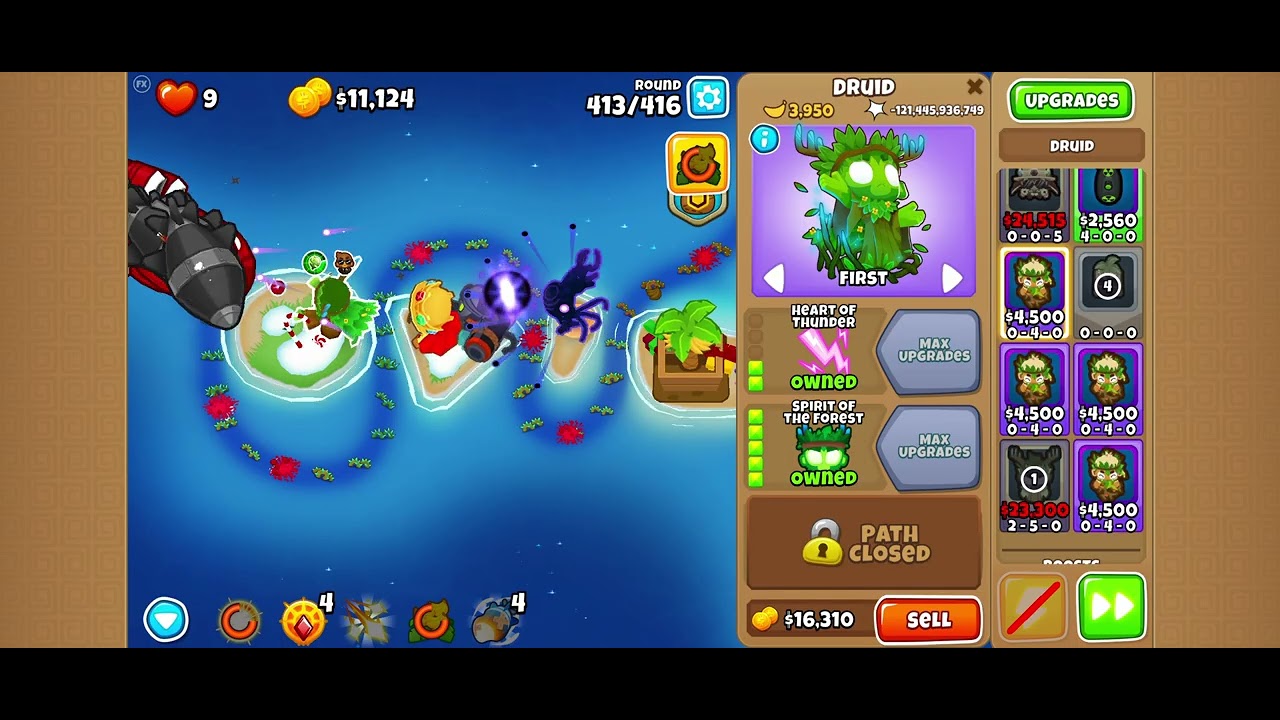 BTD6 Rogue Legends - Stage 82 - Rounds 409-416