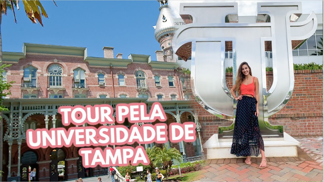 TOUR PELA FACULDADE AMERICANA (University of Tampa)  | Julia Alves