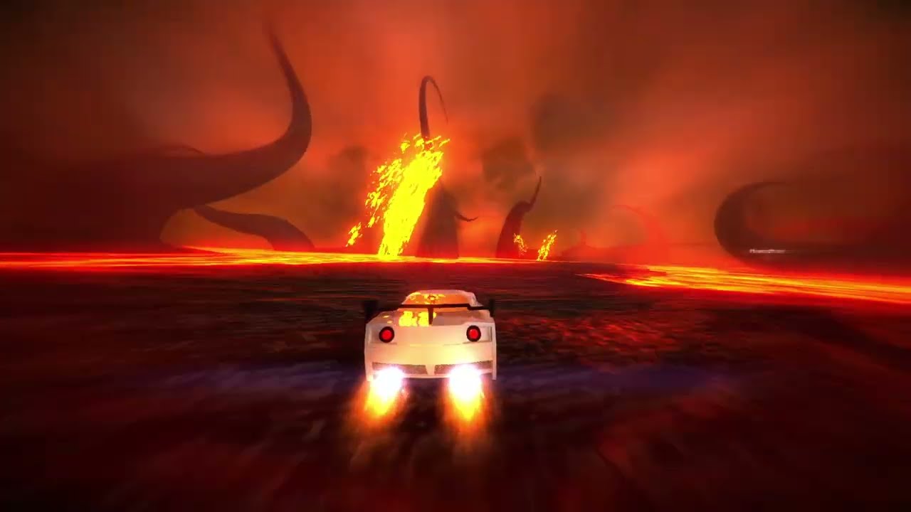 Distance | Acceleracers Lava Realm | Power Rage Custom Car |