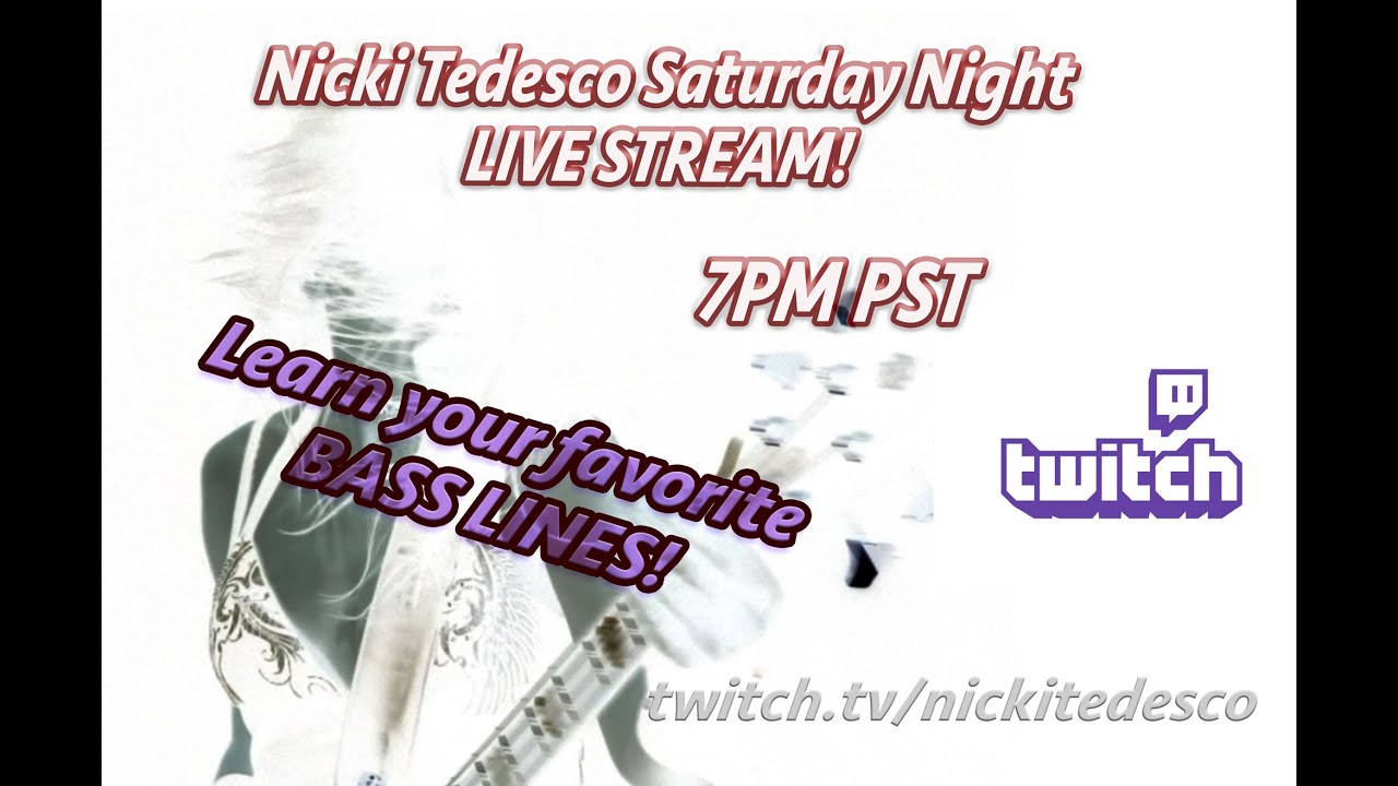 My Live Streams have moved to TWITCH! www.twitch.tv/nickitedesco