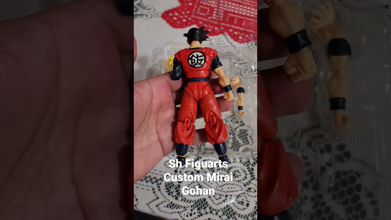 Sh Figuarts Custom DBZ Mirai Gohah #Custom #dbz #gohan #shf #shfiguarts #dragonballz #figure