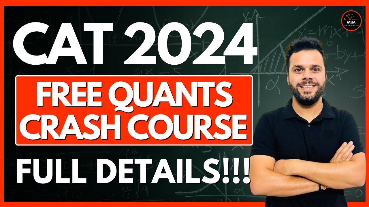CAT 2024 | FREE Crash Course | Last 1 Month Detailed Plan | Udit Sir #cat2024