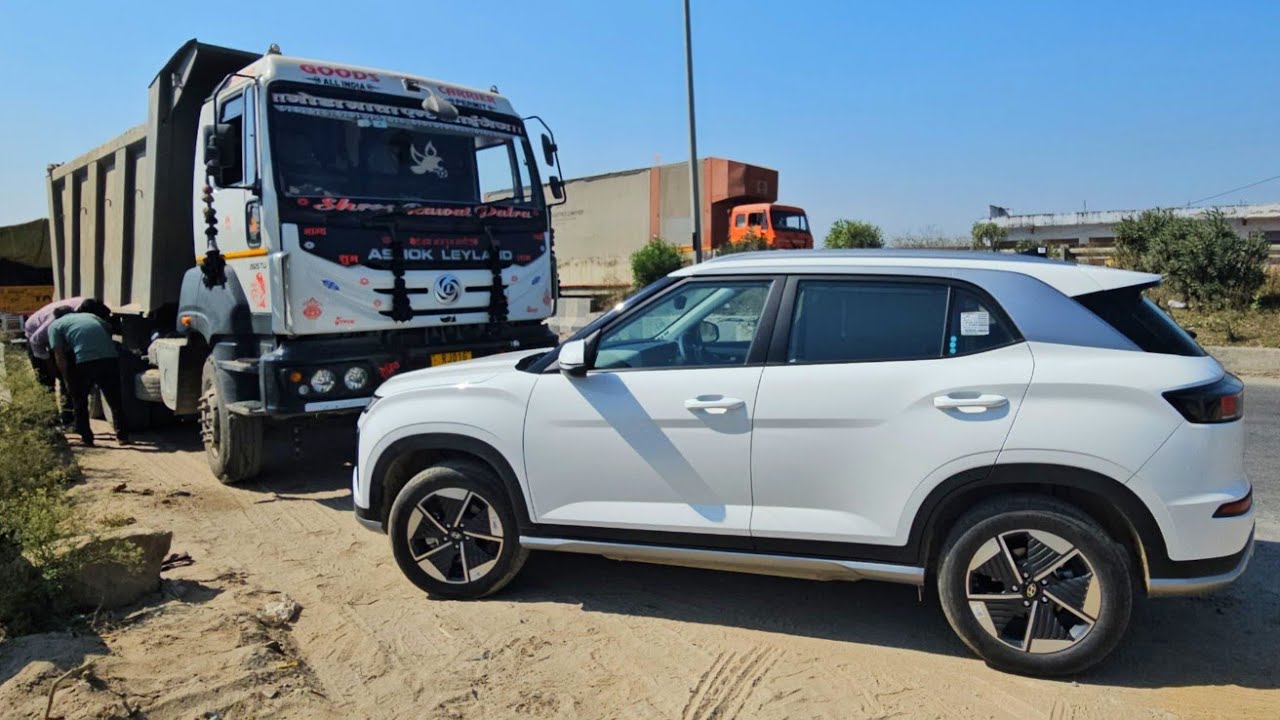 Driving new Hyundai Creta EV Electric review All 2026 Model Creta EV....