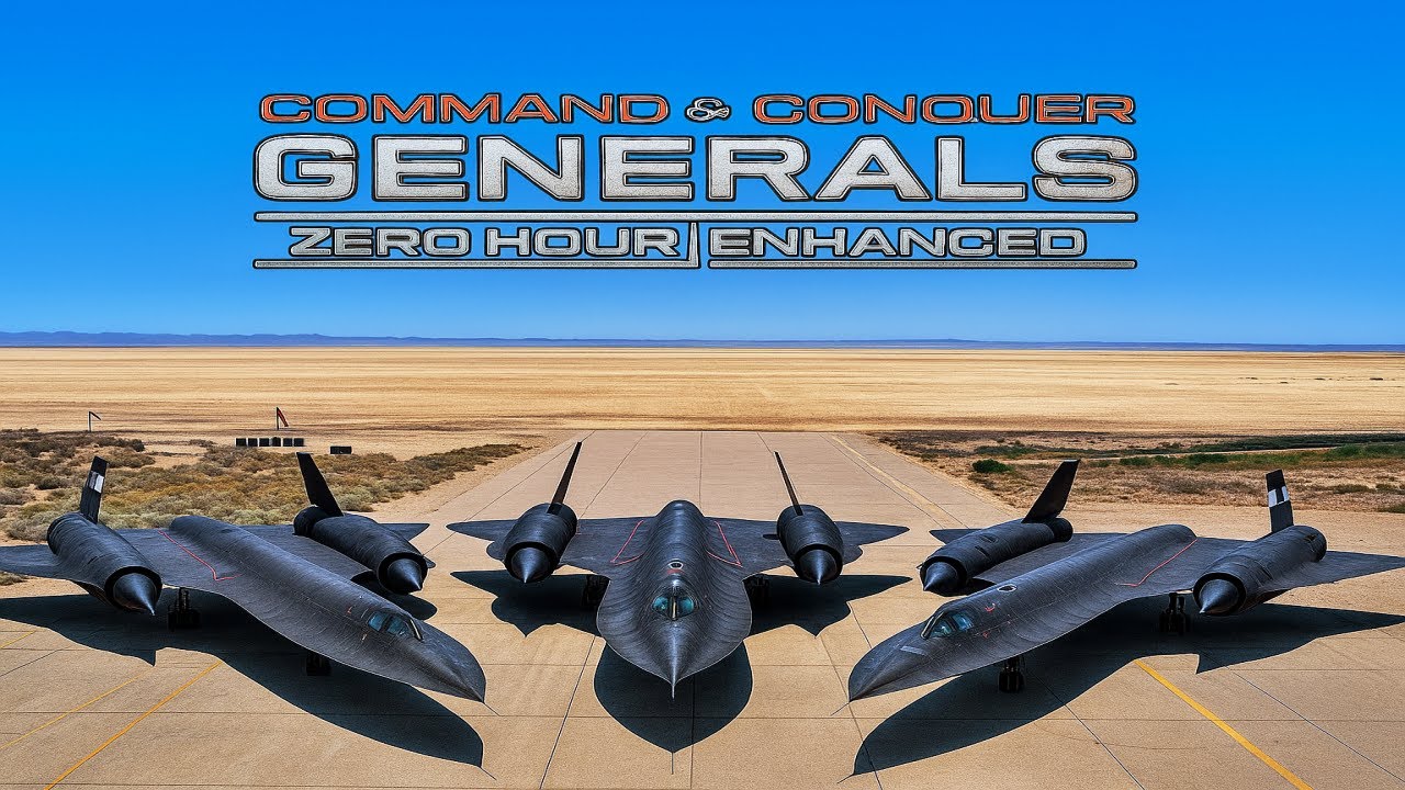 C&C: Generals Zero Hour 2025 | Enhanced Mod – Fiercest Airstrikes Unleashed!