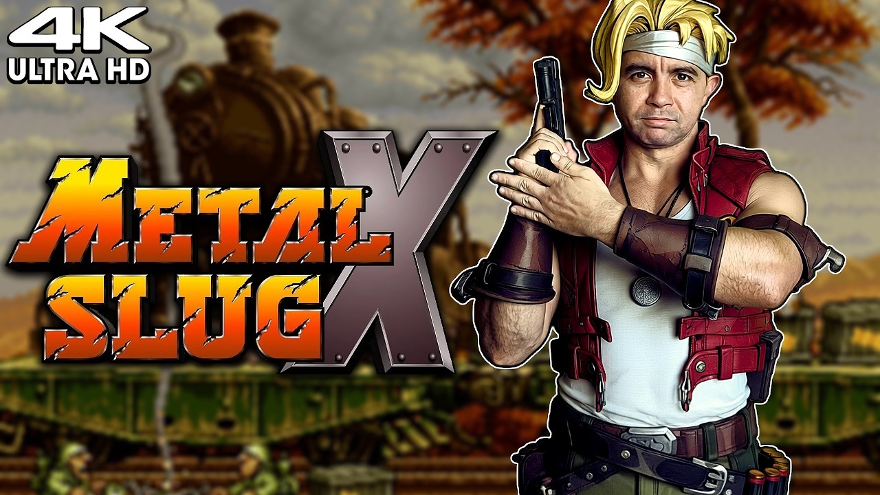 METAL SLUG X (PS1) PC4K! AVENTURA E GUERRA!