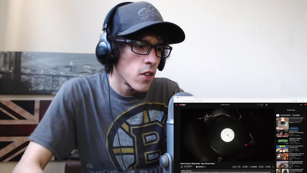 HE DOES NOT MISS!🔥 Ocean Wisdom x Method Man - Step (Official Video) | REACTION