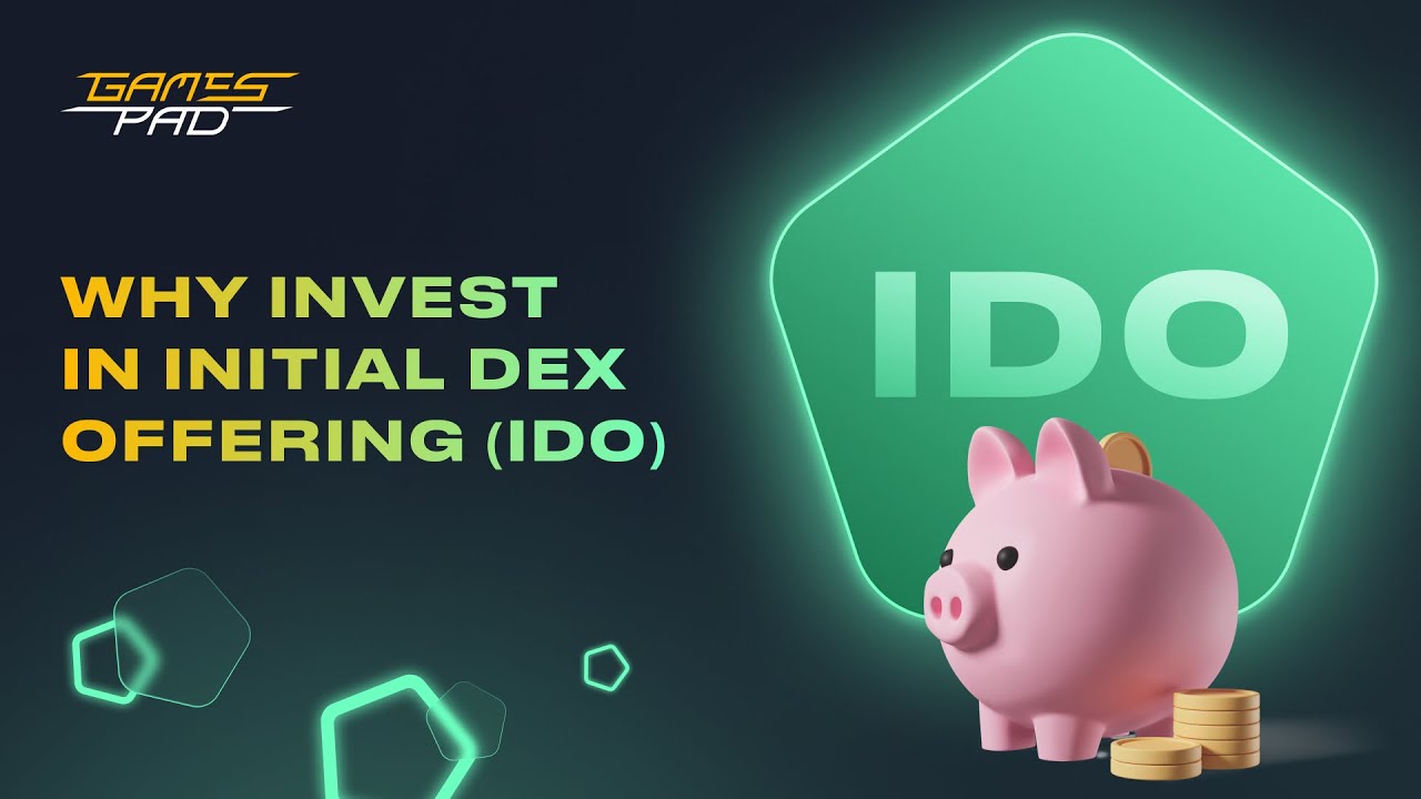 What Is an Initial DEX Offering (IDO) / How to Invest in IDOs w/ #GamesPad