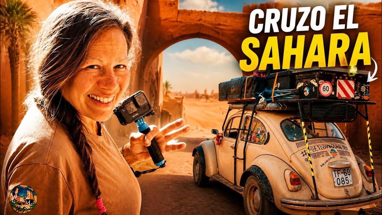 ¡ATRAVESAMOS el DESIERTO para ir a un FESTIVAL en el SAHARA [S1-E22] VIAJANDO EN VW BEETLE