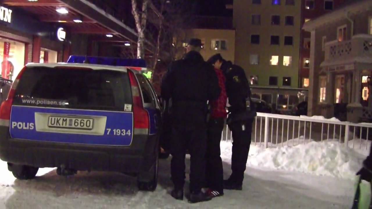 Polisingripande systembolaget i Kiruna 2009-12-18